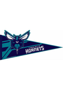 Charlotte Hornets Extended Logo Pennant - Teal