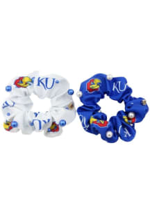 Kansas Jayhawks Dual Womens Hair Scrunchie