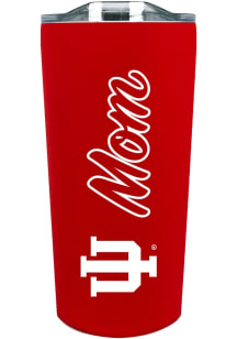 Indiana Hoosiers 18oz Soft Touch Mom Stainless Steel Tumbler - Crimson