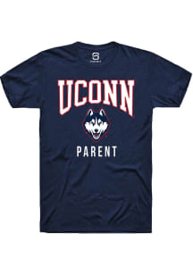Summit Sportswear UConn Huskies Navy Blue Parent Short Sleeve T Shirt