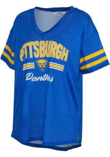 Pitt Panthers Womens Kickoff Fashion Football Jersey - Blue