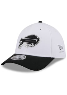 New Era Buffalo Bills Mens White 2026 NFL Draft CW 39THIRTY M Crown Flex Hat