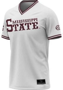 ProSphere Mississippi State Bulldogs Youth White Vneck Jersey