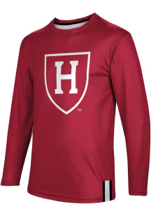 ProSphere Harvard Crimson Crimson Solid Long Sleeve T Shirt