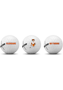 Clemson Tigers 3 Pack Golf Balls