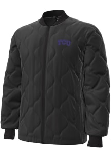 Under Armour TCU Horned Frogs Mens Black Embroidered Medium Weight Jacket