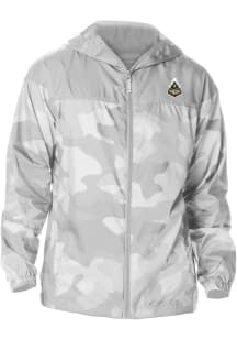 Columbia Purdue Boilermakers Mens Grey Heat Seal Camo Flash Challenger Light Weight Jacket