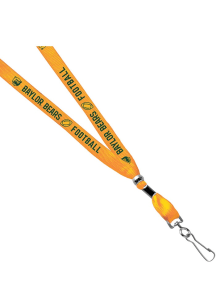 Jardine Baylor Bears 3/8 Football Sublimated w/Swivel Hook Lanyard - Green