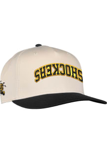 Wichita State Shockers Upside Down Shockers 1995 Adjustable Hat - Ivory