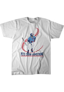 Pete Crow-Armstrong Chicago Cubs White Big League Short Sleeve Fashion Player T Shirt