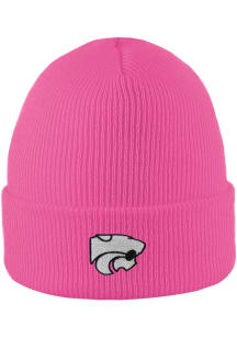 LogoFit K-State Wildcats Pink North Pole Mens Knit Hat