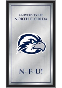 North Florida Ospreys Fight Song Hanging Back Bar Mirror