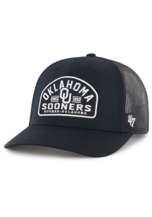 47 Oklahoma Sooners Leland Trucker Adjustable Hat - Black