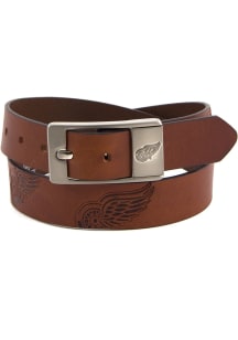 Detroit Red Wings Leather Brandish Mens Belt