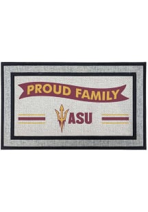 Arizona State Sun Devils Proud Family 18x30 Door Mat