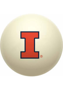 Illinois Fighting Illini Team Logo Cue Billiard Balls