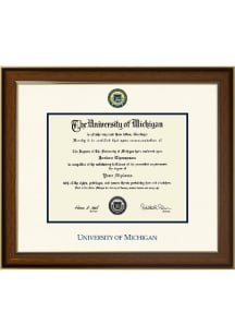 Michigan Wolverines Dimensions Spirit Westwood Diploma Frame - Navy Blue