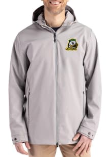 Cutter and Buck Oregon Ducks Mens Grey Camano Light Weight Jacket
