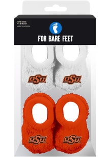 Oklahoma State Cowboys 2pk Baby Bootie Boxed Set