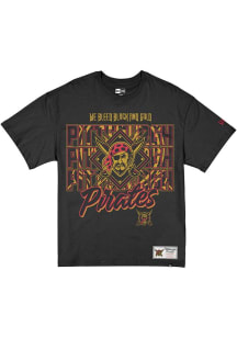 New Era Pittsburgh Pirates Womens Black City Connect Oversized Short Sleeve T-Shirt