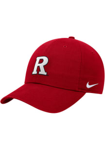 Nike Rutgers Scarlet Knights Club Cap Adjustable Hat - Red