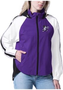 K-State Wildcats Womens Purple Gold Training Light Weight Jacket