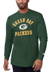 Starter Green Bay Packers Green Heart And Soul Long Sleeve T Shirt