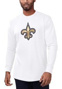 Starter New Orleans Saints White Primary Long Sleeve T Shirt