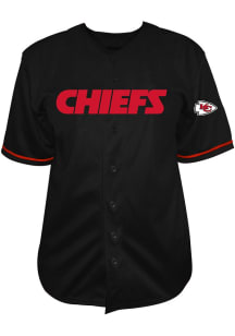Kansas City Chiefs Black Pop Jersey Big and Tall