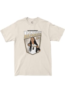 Isabelle Bardin Purdue Boilermakers Ivory Badge Short Sleeve Fashion Player T Shirt