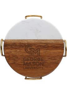 George Mason University Marble Coaster - Brown