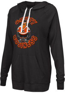 Gritty  G3 Philadelphia Flyers Womens Black Gritty Pregame Hooded Sweatshirt