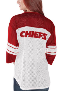 Kansas City Chiefs Womens First Team Series Fashion Football Jersey - White