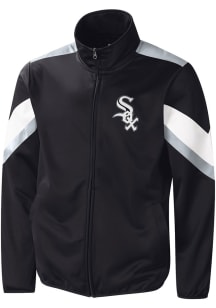 Chicago White Sox Mens Black EARNED RUN Track Jacket