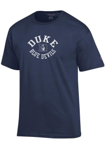 Champion Duke Blue Devils Navy Blue Double Arch Short Sleeve T Shirt