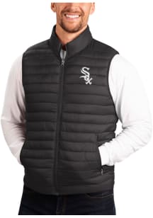 Chicago White Sox Mens Black Turning Point Sleeveless Jacket