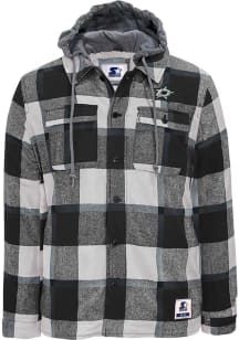 Starter Dallas Stars Mens Black Big Joe Medium Weight Jacket