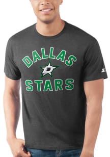 Starter Dallas Stars Black Double Arch Name Short Sleeve T Shirt