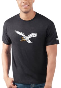Starter Philadelphia Eagles Black PRIMARY LOGO Short Sleeve T Shirt