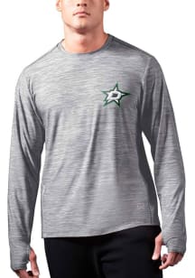 MSX by Michael Strahan Dallas Stars Black Endurance Long Sleeve T-Shirt