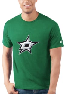 Starter Dallas Stars Kelly Green PRIMARY LOGO Short Sleeve T Shirt