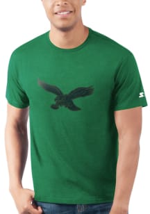 Starter Philadelphia Eagles Kelly Green TONAL LOGO Short Sleeve T Shirt