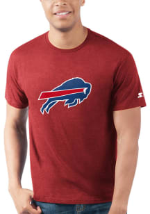 Starter Buffalo Bills Red Primary Logo Short Sleeve T Shirt