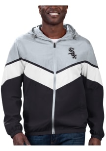 Chicago White Sox Mens Black Layup Light Weight Jacket