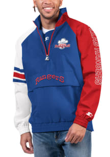 Starter Texas Rangers Mens Light Blue Elite Pullover Jackets