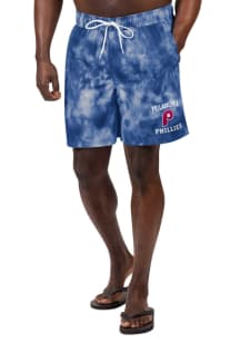 Philadelphia Phillies Mens Light Blue Change Up Swim Trunks