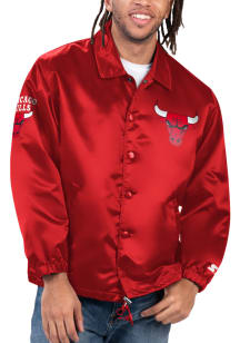 Starter Chicago Bulls Mens Red Option Light Weight Jacket