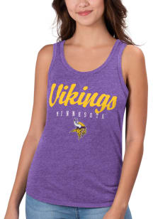 Minnesota Vikings Womens Purple Playoff Tank Top