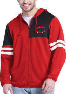 Cincinnati Reds Mens Red Formation Light Weight Jacket