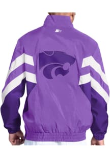 Starter K-State Wildcats Mens Lavender Striker Pullover Jackets